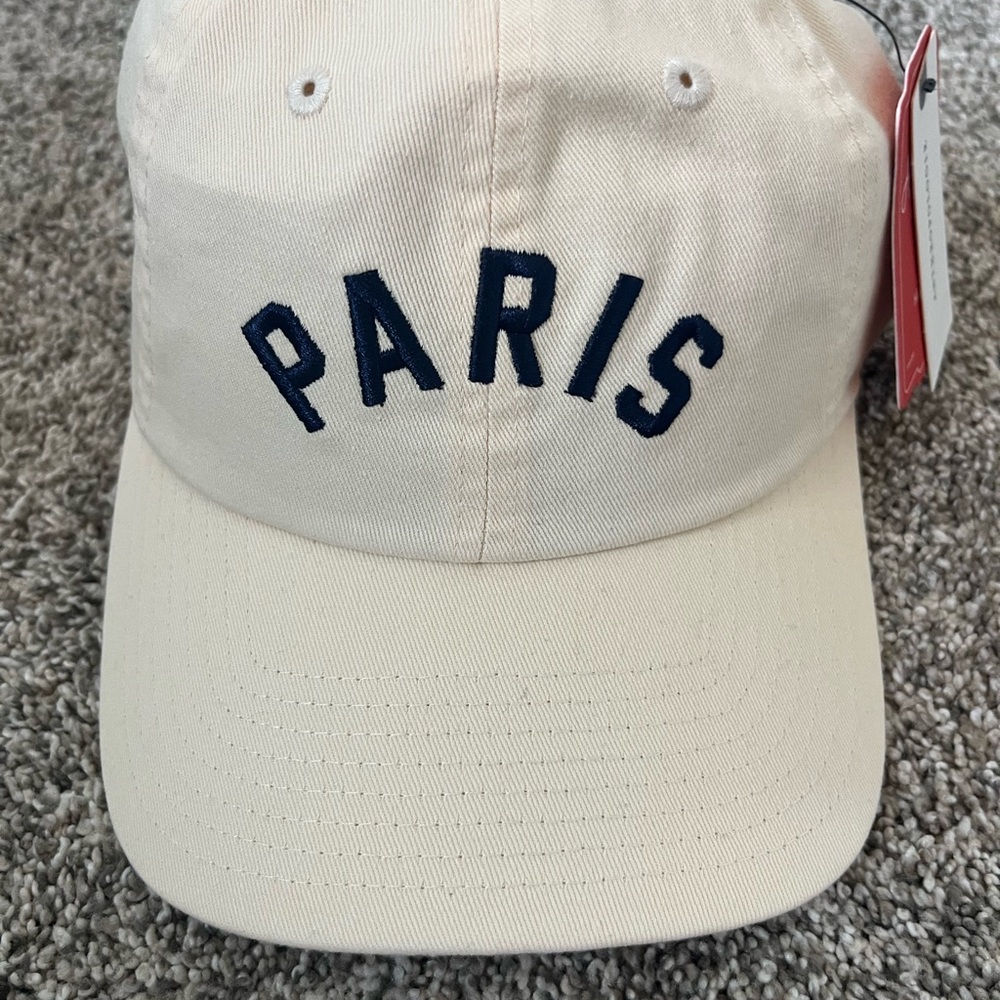 Anthropologie Paris baseball cap